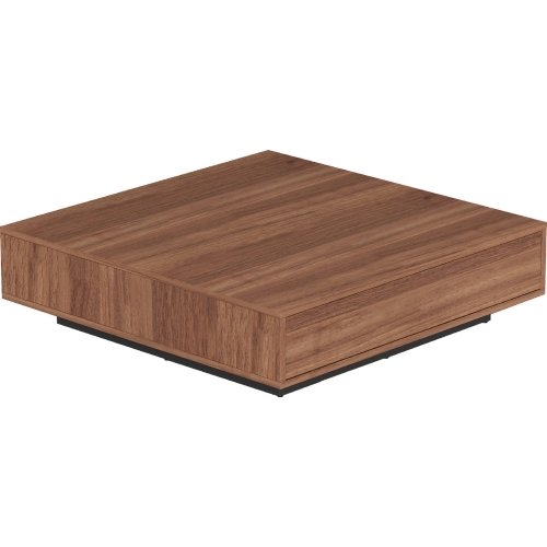 2713 Coffee Table in Walnut Veneer & Matte Black